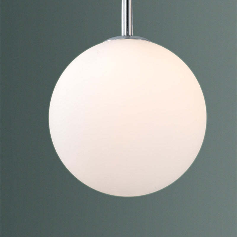 Nordic Metal Glass Round Chandelier