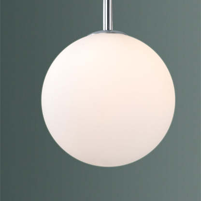Nordic Metal Glass Round Chandelier
