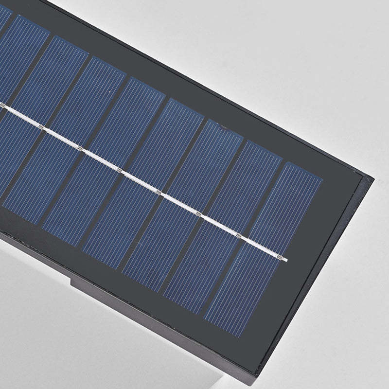 Minimalist Solar Plastic Outdoor Wall Sconce