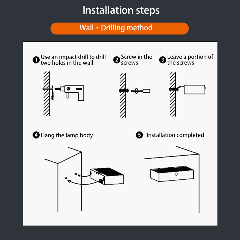 Minimalist Solar Plastic Outdoor Wall Sconce