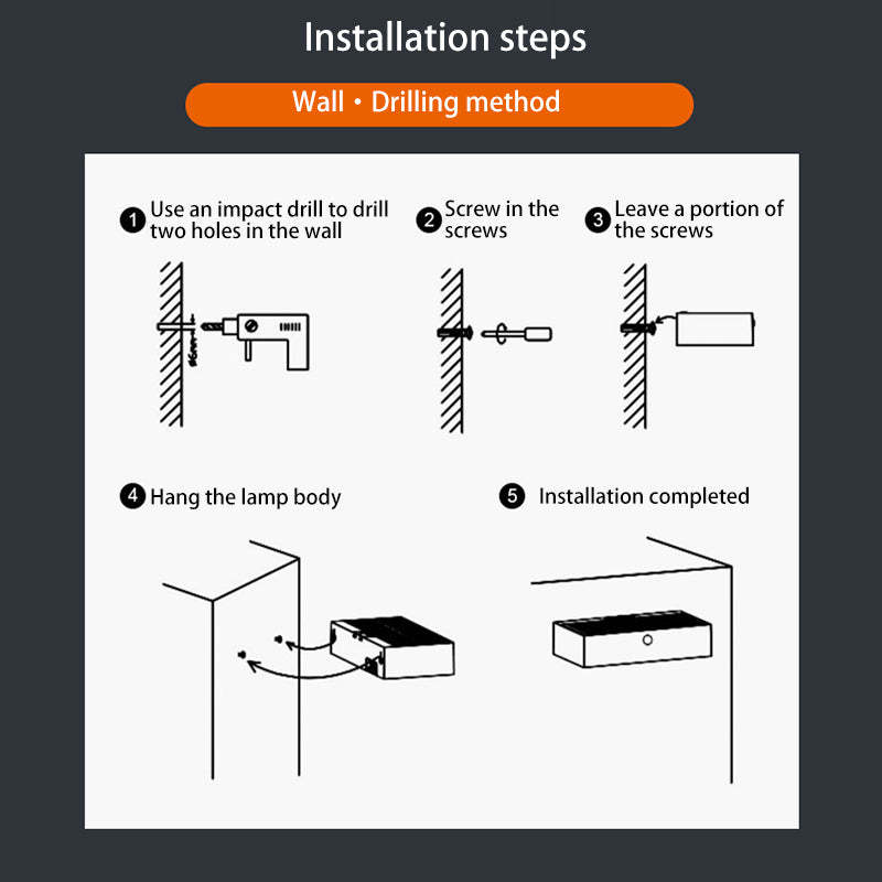 Minimalist Solar Plastic Outdoor Wall Sconce
