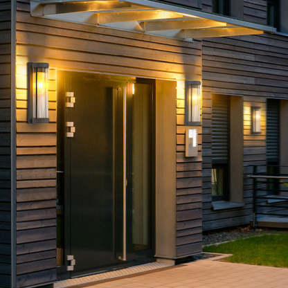 Minimalist Stainless Steel Wall Sconce