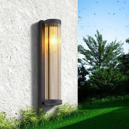 Minimalist Stainless Steel Wall Sconce