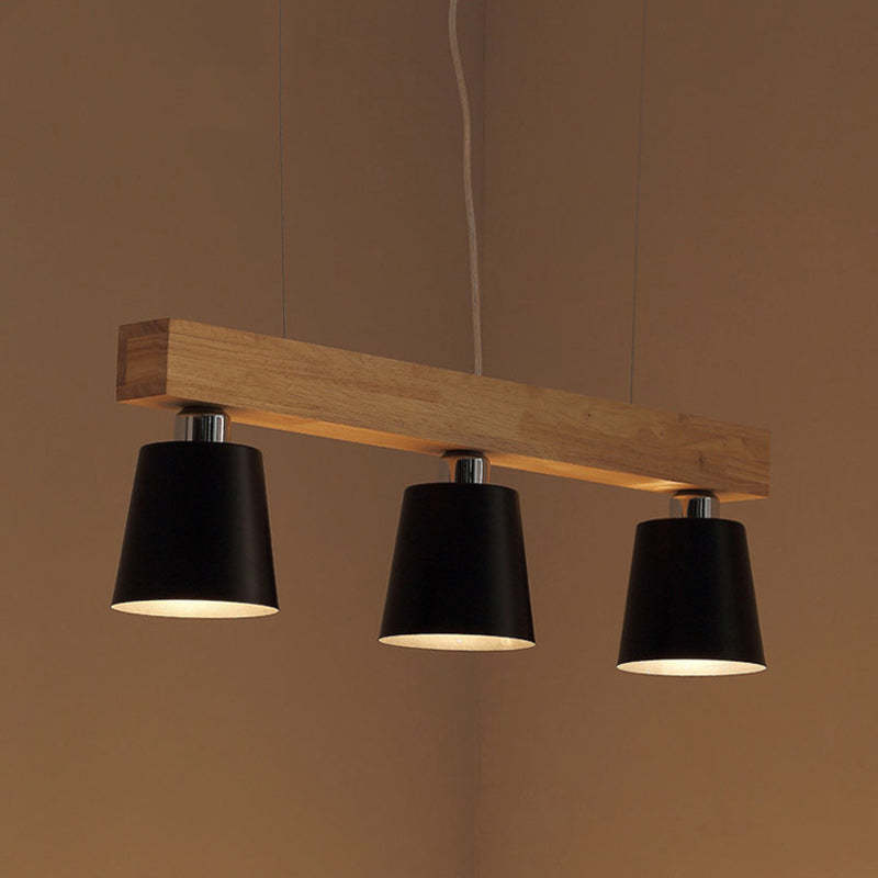 Nordic Wood Island Chandelier