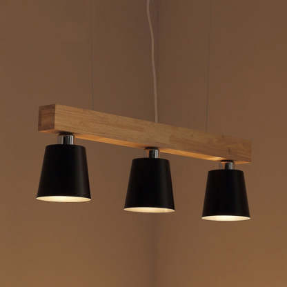 Nordic Wood Island Chandelier