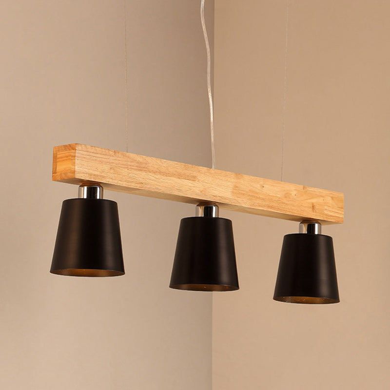 Nordic Wood Island Chandelier