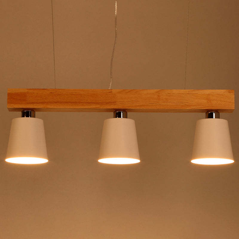 Nordic Wood Island Chandelier