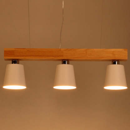 Nordic Wood Island Chandelier