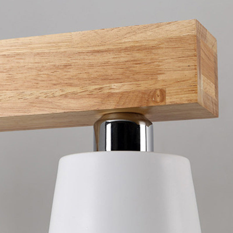 Nordic Wood Island Chandelier