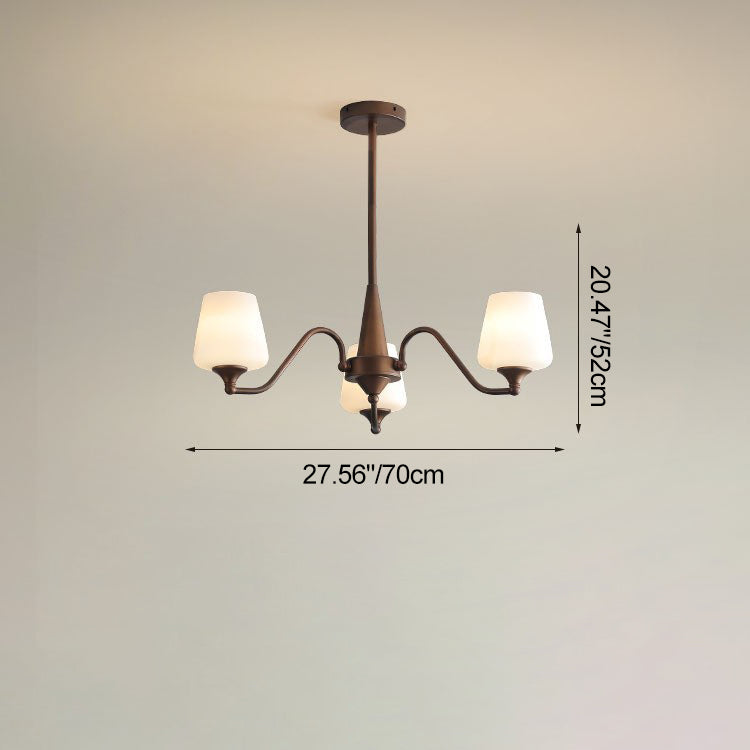 French Iron Chandelier