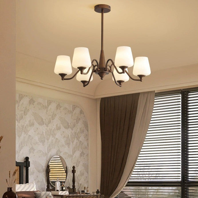 French Iron Chandelier