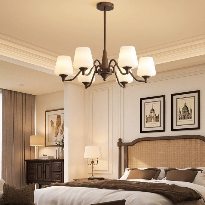 French Iron Chandelier