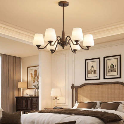 French Iron Chandelier