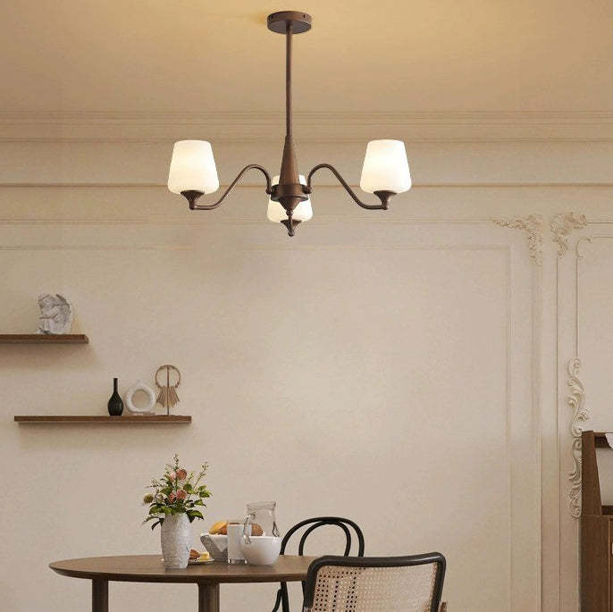 French Iron Chandelier