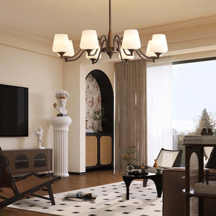 French Iron Chandelier