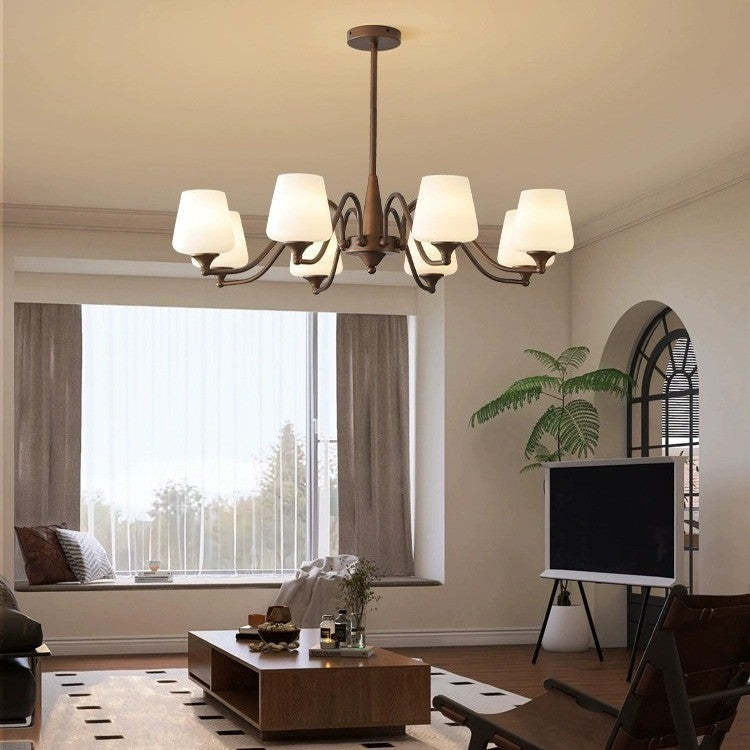 French Iron Chandelier