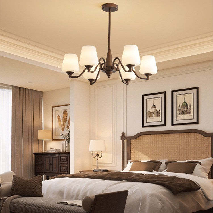 French Iron Chandelier