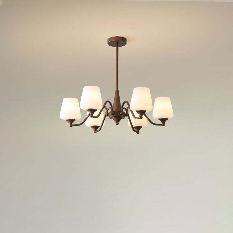 French Iron Chandelier