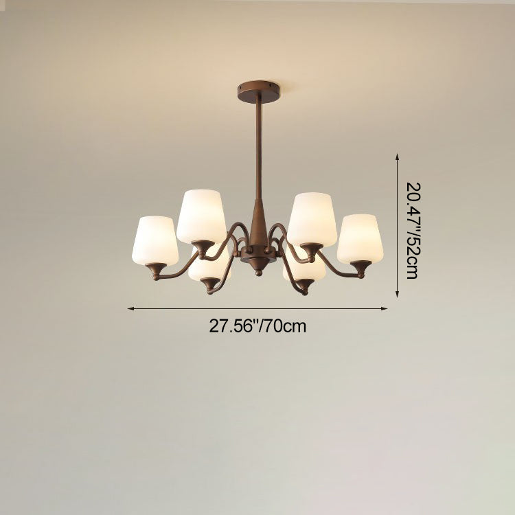 French Iron Chandelier