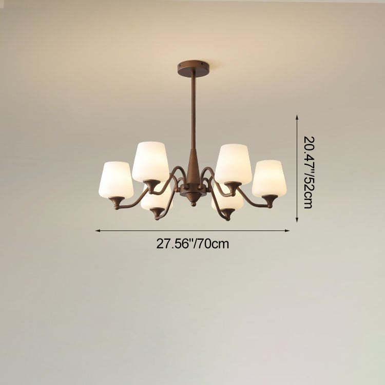 French Iron Chandelier