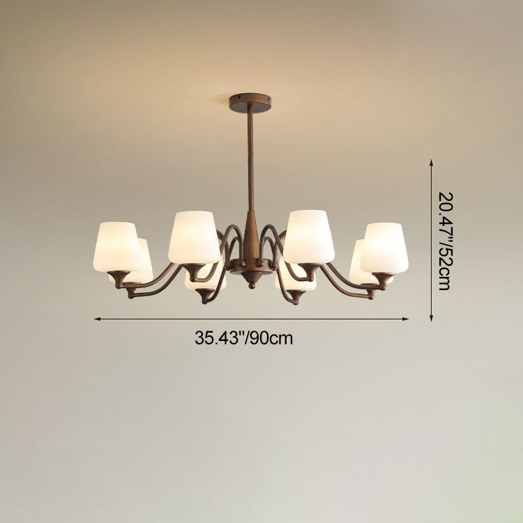 French Iron Chandelier