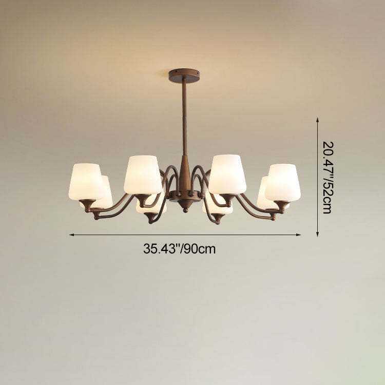 French Iron Chandelier