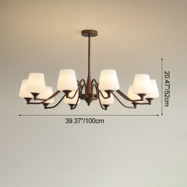 French Iron Chandelier