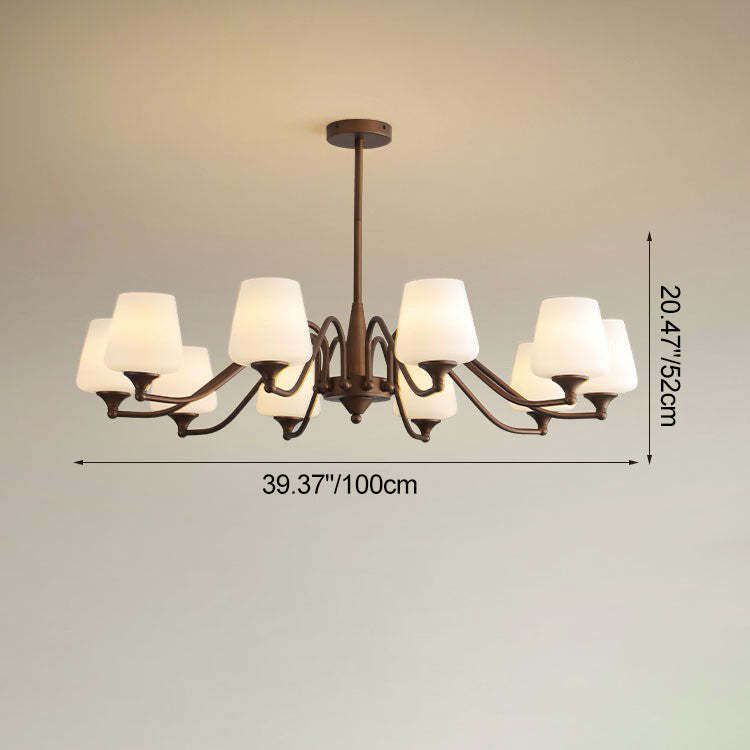 French Iron Chandelier