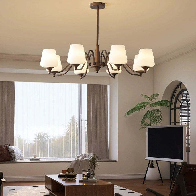 French Iron Chandelier