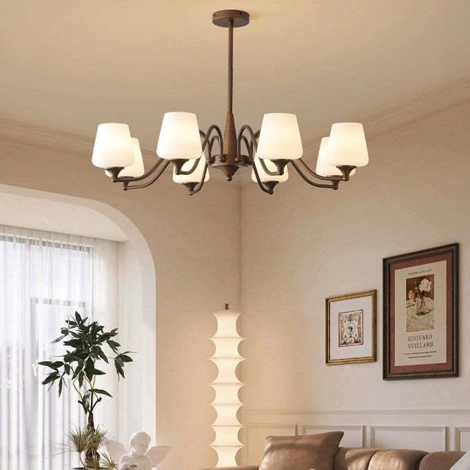 French Iron Chandelier
