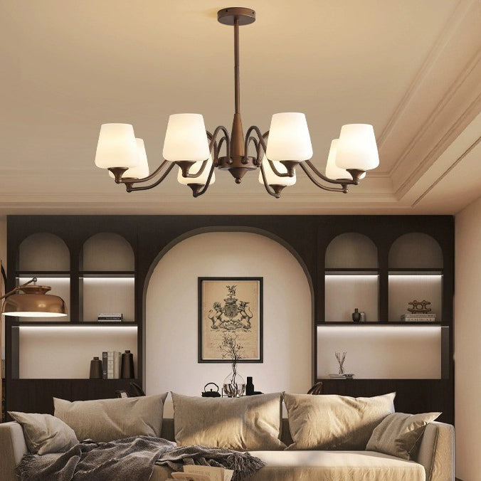 French Iron Chandelier