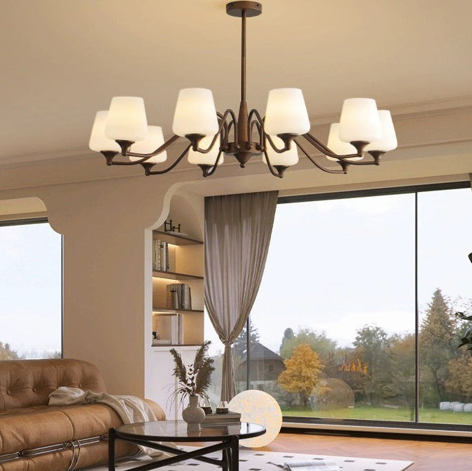 French Iron Chandelier