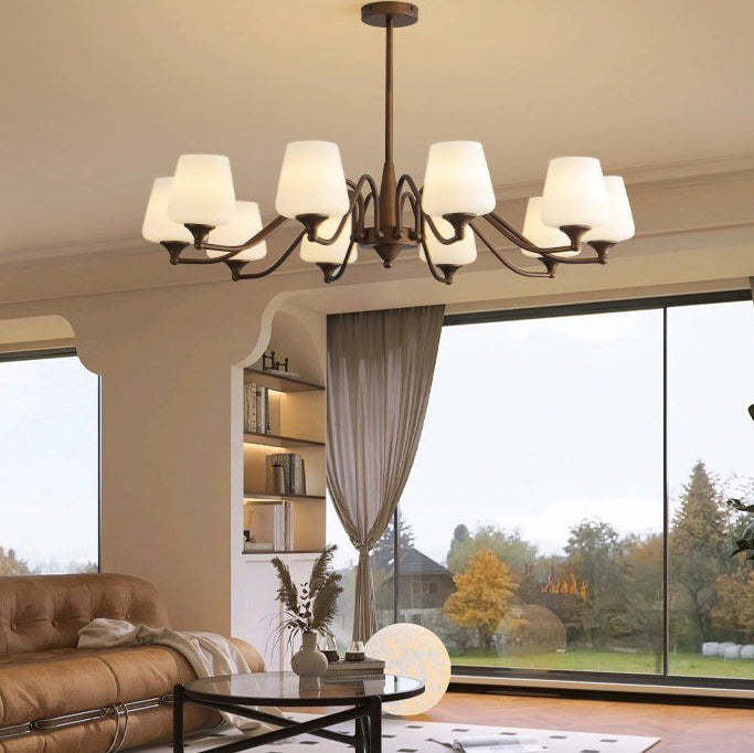 French Iron Chandelier