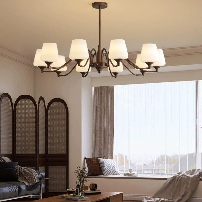 French Iron Chandelier