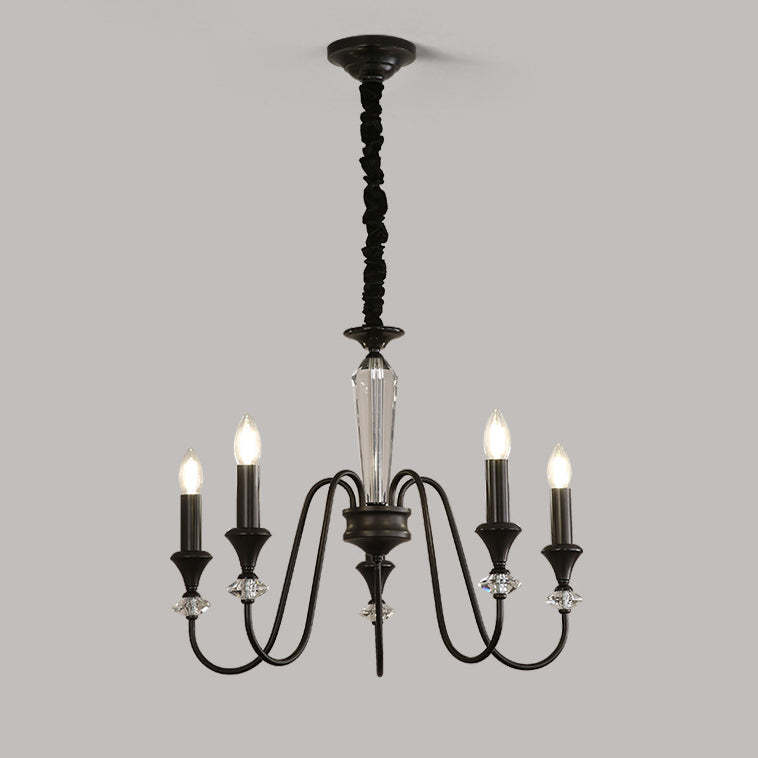 French Brass Chandelier