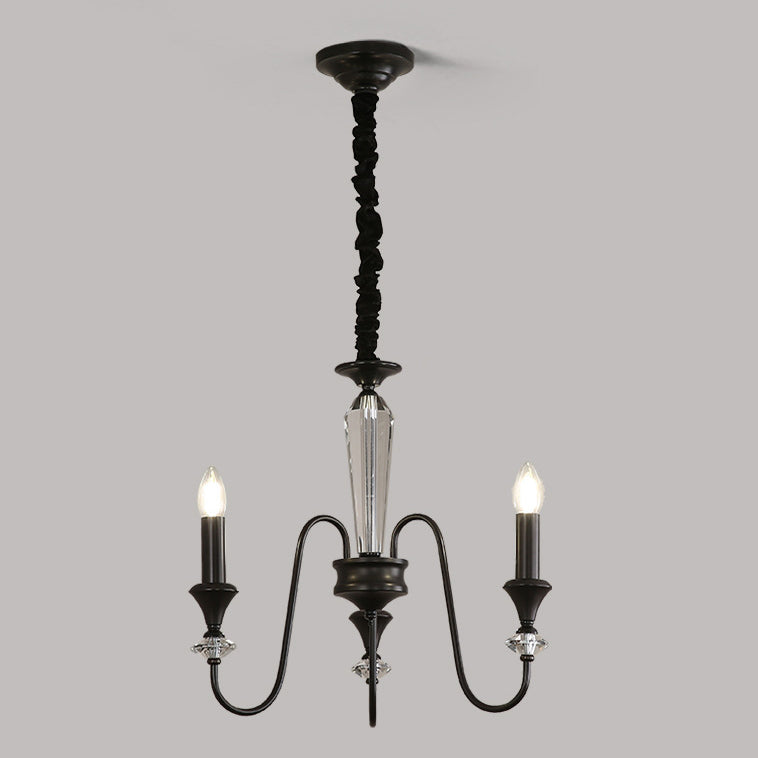 French Brass Chandelier