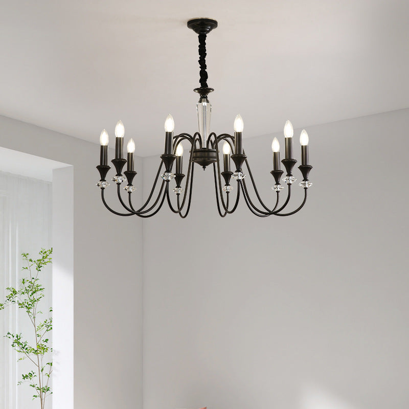 French Brass Chandelier