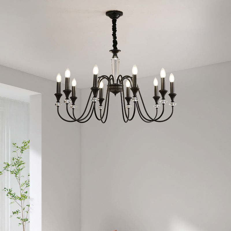 French Brass Chandelier