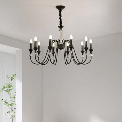 French Brass Chandelier
