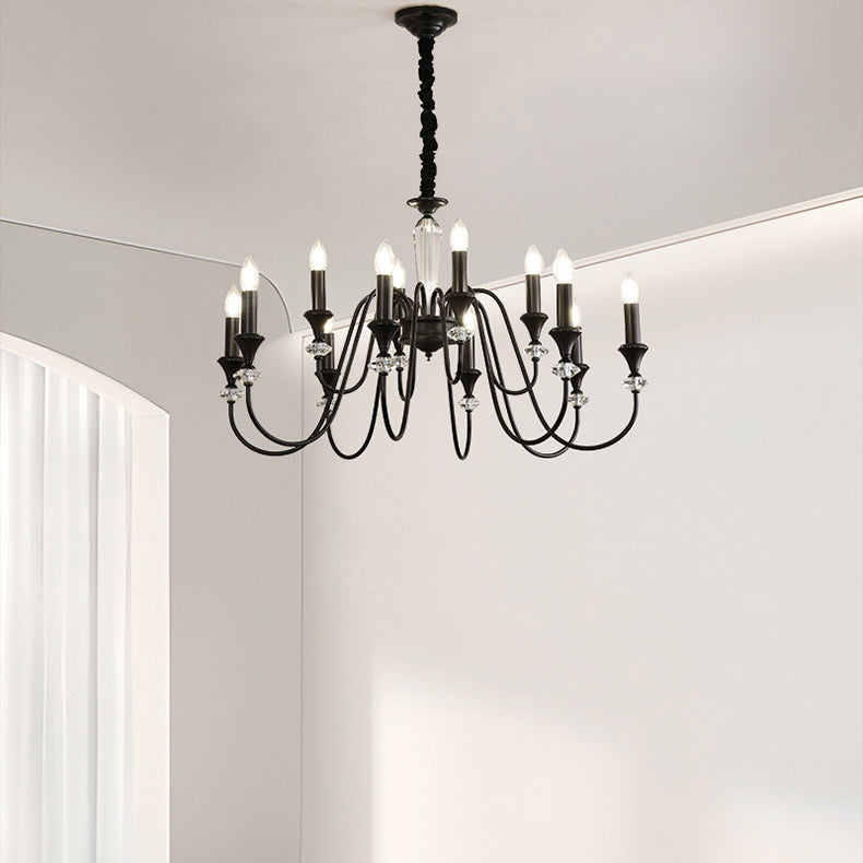 French Brass Chandelier