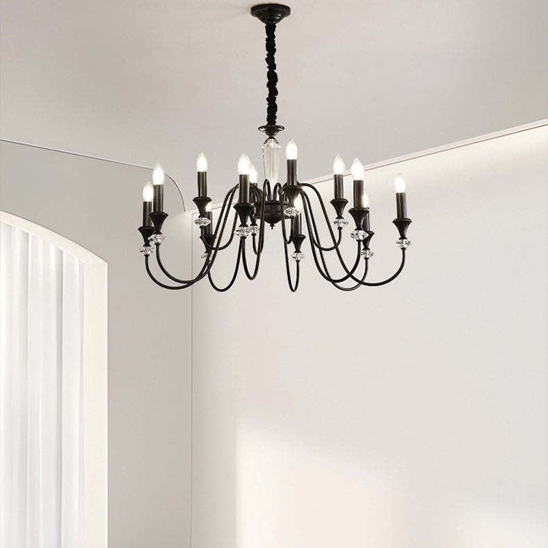 French Brass Chandelier