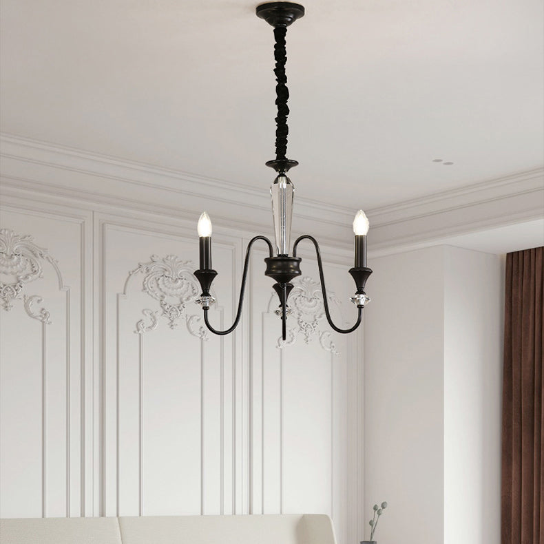 French Brass Chandelier
