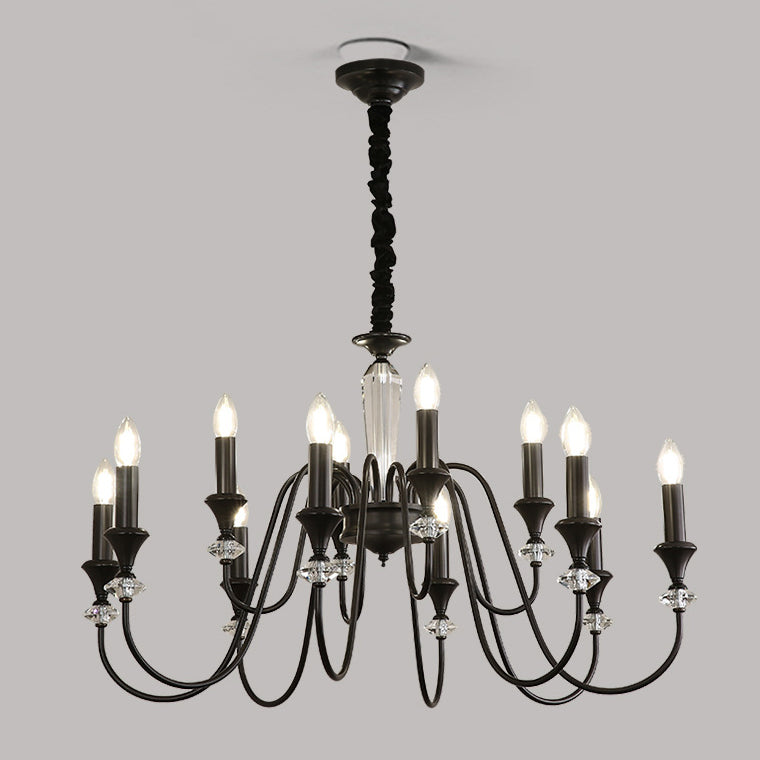 French Brass Chandelier