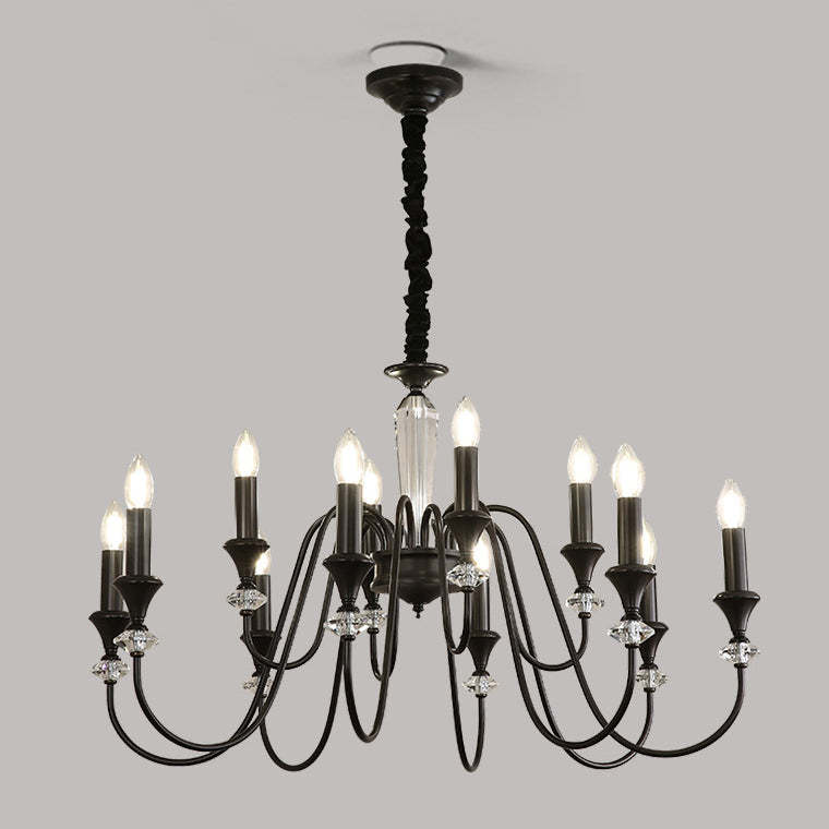 French Brass Chandelier