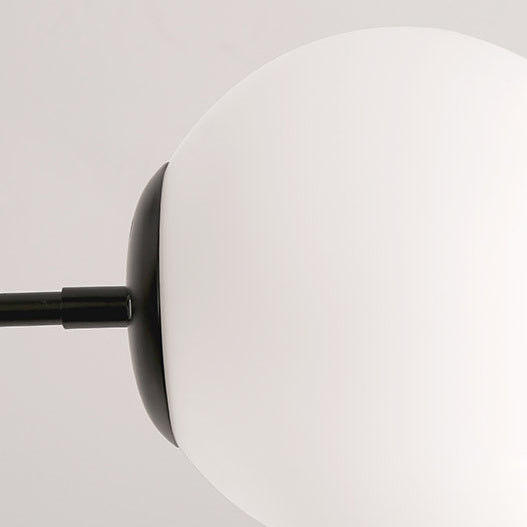 Nordic Metal Wood Glass Round Chandelier