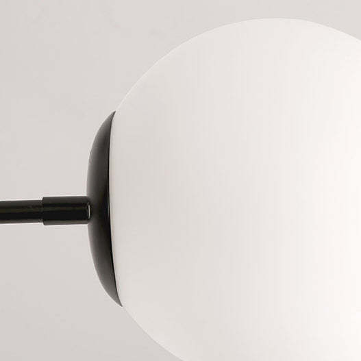 Nordic Metal Wood Glass Round Chandelier