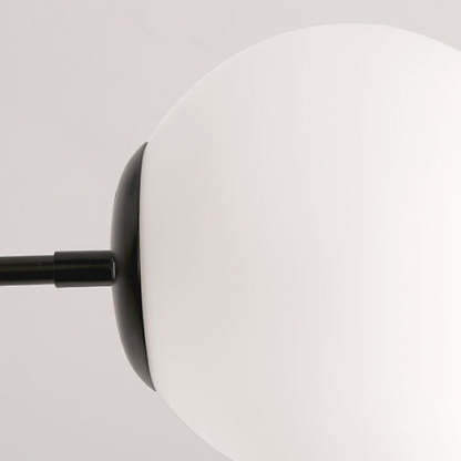 Nordic Metal Wood Glass Round Chandelier