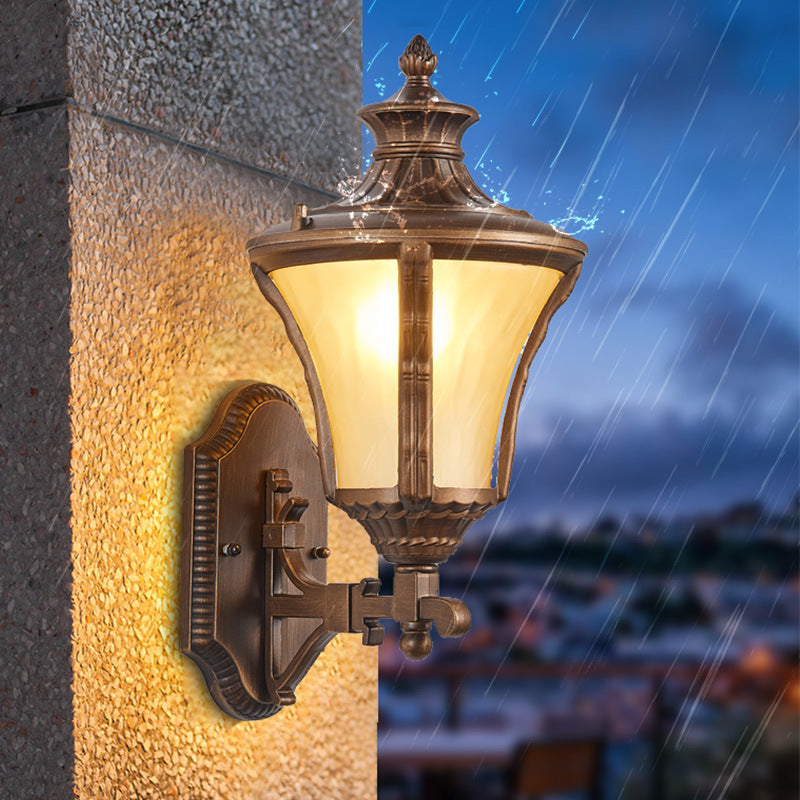 European Aluminum Waterproof Wall Sconce