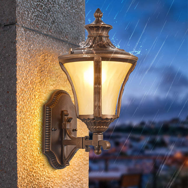 European Aluminum Waterproof Wall Sconce