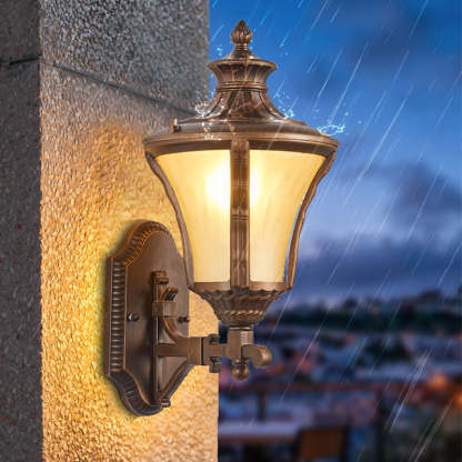 European Aluminum Waterproof Wall Sconce